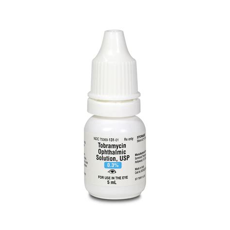 Tobramycin Ophthalmic Solution – Somerset Pharma LLC