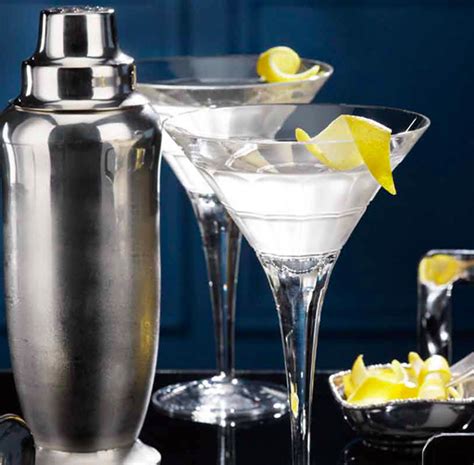 ~*~The Gin Martini~*~ INGREDIENTS 2 oz Gin 2-3 drops Dry Vermouth Lemon ...