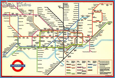 London Metro Map - TravelsFinders.Com