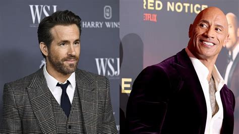 What movies have Dwayne Johnson and Ryan Reynolds done together?