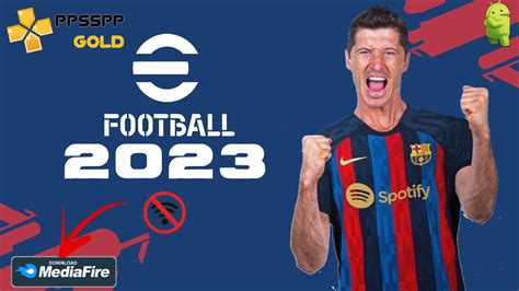 eFootball PES 2023 PPSSPP Offline PS5 English Version Download