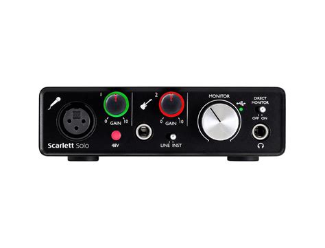 Focusrite Scarlett Solo - ranked #22 in Audio Interfaces | Equipboard