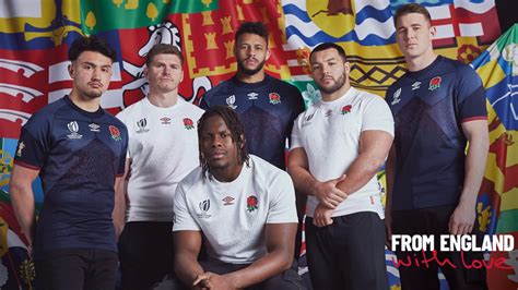 England unveils CLEAN kit for their 2023 Rugby World Cup campaign ...