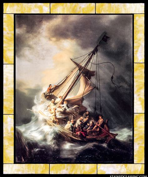 Christ in the Storm on the Sea of Galilee by Rembrandt