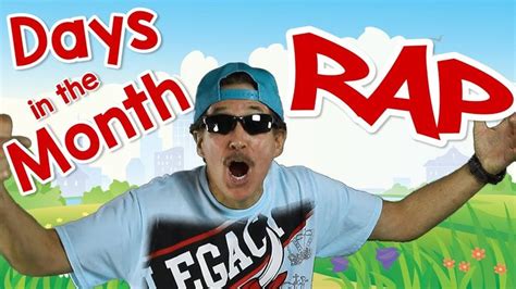 Days In The Month Rap | Helpful Calendar Song for Kids | Jack Hartmann ...