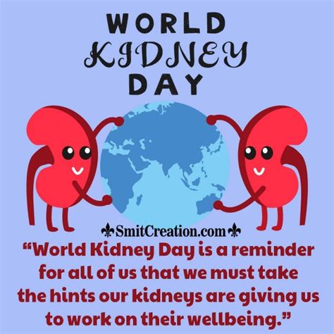 World Kidney Day Wishes Images - SmitCreation.com