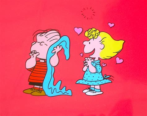 Cels of Linus and Sally from an Early Peanuts TV Special, in C E's ...