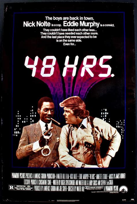 48 Hrs. (1982) Original One-Sheet Movie Poster - Original Film Art ...