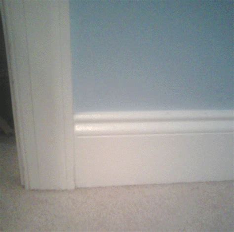 3-1/4" Baseboard Meets 1-1/2" Vertical Trim. What Angle? - Carpentry ...