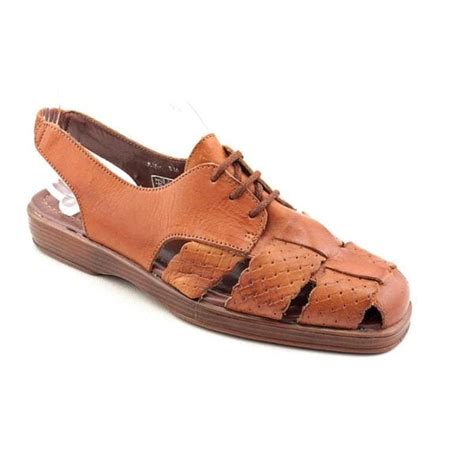 Maryland Square Women's 'Kika' Leather Sandals (Size 6) - 15232931 ...