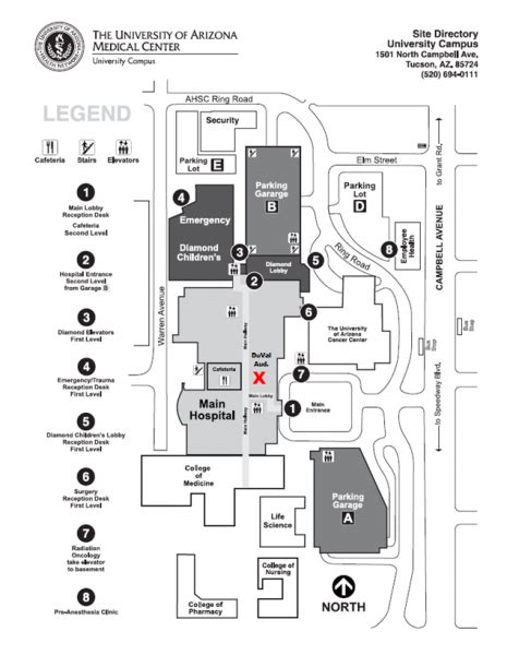 Banner Desert Hospital Map - Tourist Map Of English