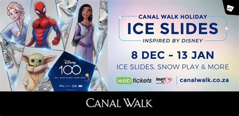 Canal Walk Hosts Holiday Ice Slides, Inspired By Disney’s “wish ...