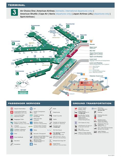 O'Hare Airport Terminal Map - Find Your Way Around