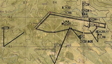 Khe Sanh 1968 Battle Map – Battle Archives