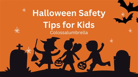 7 Halloween safety tips for kids (Halloween safety handouts)