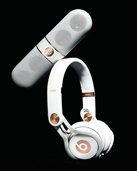 Beats By Dr. Dre Rose-Gold-Tone On-Ear Headphones & Pill Speaker | The ...