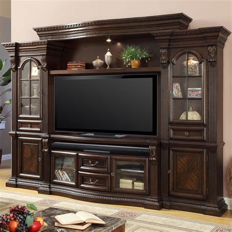 Parker House Bella Collection Entertainment Center with 6 Doors and ...