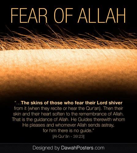 :: FEAR OF ALLAH :: | “…The skins of those who fear their Lo… | Flickr