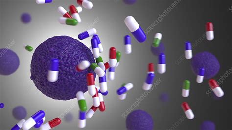 MRSA bacterium resisting antibiotics, animation - Stock Video Clip ...