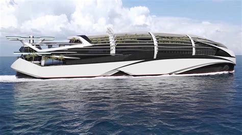 Here's What Cruise Ships Might Look Like In 2100