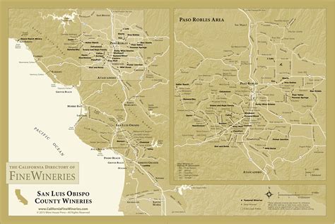 Paso Robles Wineries Map