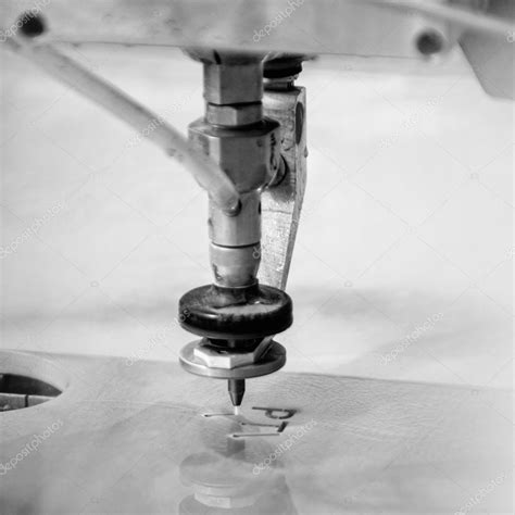 CNC waterjet cutting machine — Stock Photo © microgen #115472132