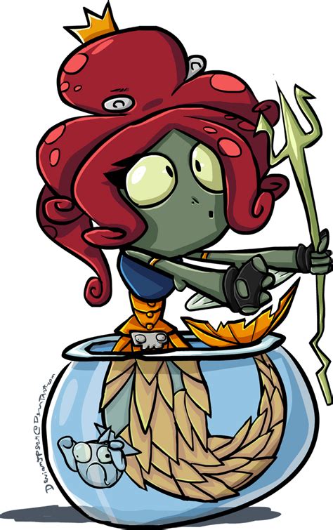 PVZHeroes - Neptuna by DevianJp824 on DeviantArt