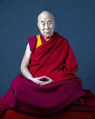 Spiritual Leader Dalai Lama - Paint By Number - Numeral Paint