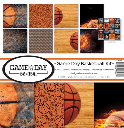 Game Day: Basketball: Full Court Press - Designs By Reminisce