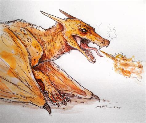 Realistic Charizard by jessburnett on DeviantArt