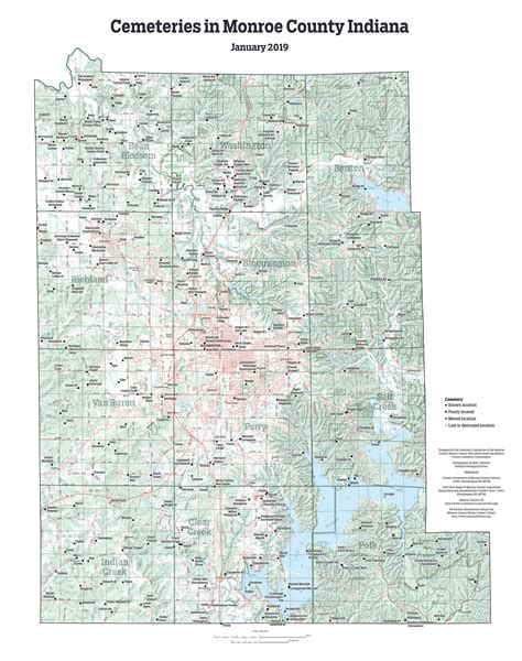 Cemetery Map - Monroe County History Center