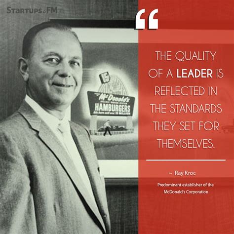 Ray Kroc - Some spectacular words from the man behind @McDonald's # ...