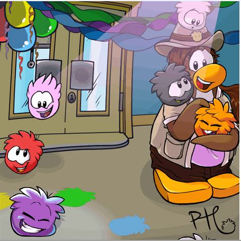 CP Rewritten: Puffle Handler – February 2022 Scheduled Visits – Club ...