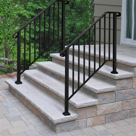 Aluminum Hand Railing For Stairs Or Porch / Commercial Aluminum Railing ...