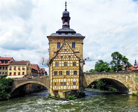 Edit free photo of Town hall,old town hall,bamberg,historically ...