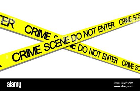 Crime scene tape illustration Stock Videos & Footage - HD and 4K Video ...