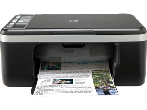 HP Deskjet F4185 All-in-One Printer Software and Driver Downloads | HP ...