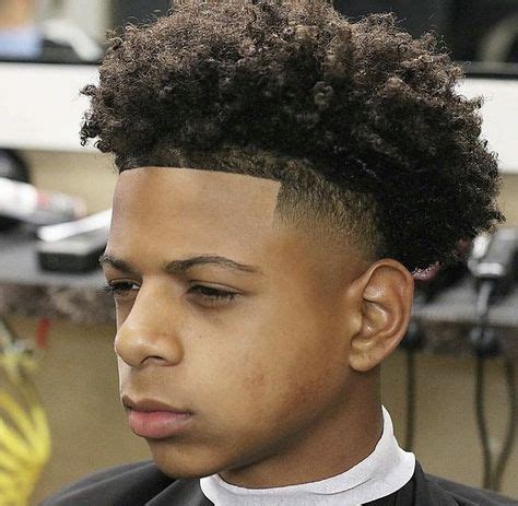 Pin by Brendan James on Barbers (With images) | Curly hair fade, Curly ...