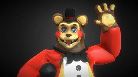 FreddyFazbear in showbiz pizza style - Download Free 3D model by 🇧🇷 ...