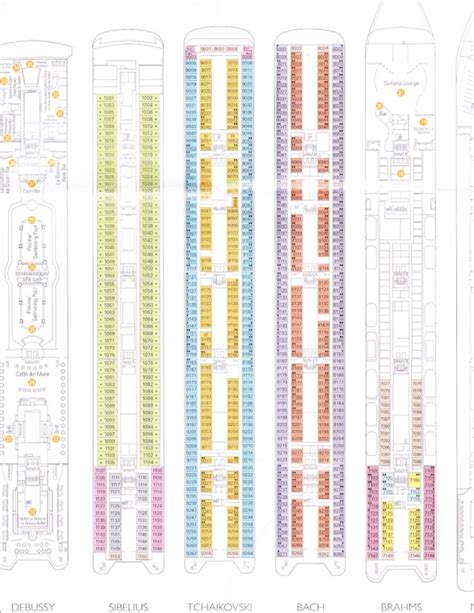 Sinfonia Deck Plan - MSC Cruises - Cruise Critic Community