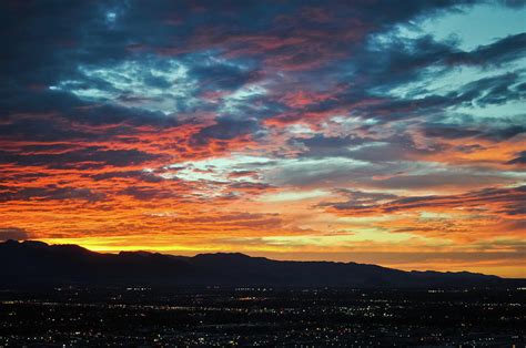 Las Vegas Sunset Photograph by Kyle Hanson - Pixels