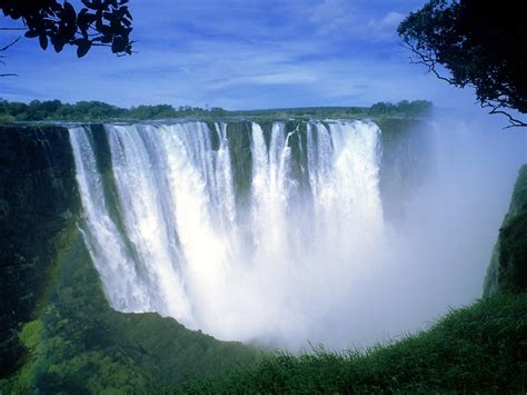 World Visits: The Victoria Falls in Zimbabwe Cool Wallpaper