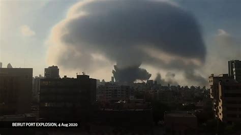 Beirut Port Explosion, 04 Aug 2020 - YouTube