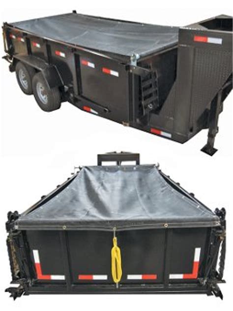 DTTK822 --- 8' x 22' Dump Trailer Tarp Kit - Croft Trailer Supply