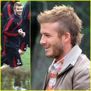 David Beckham Mohawk hairstyle Players Sport