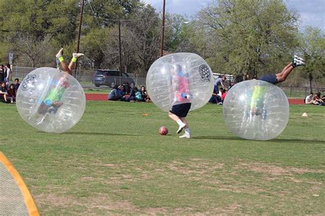 Bubble soccer tournament sends players bouncing down the field – The ...