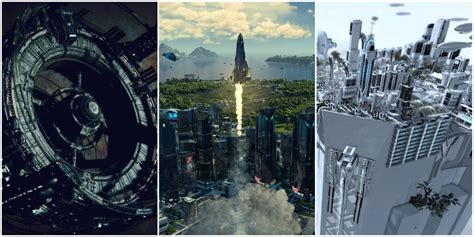 Sci Fi City Tower