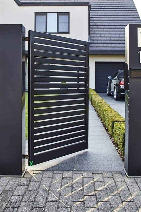 Modern Steel Gate Design | Experts in Steel Gate Fabrication. | Tuin ...