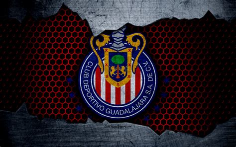 Download wallpapers Guadalajara Chivas, 4k, logo, Liga MX, soccer ...