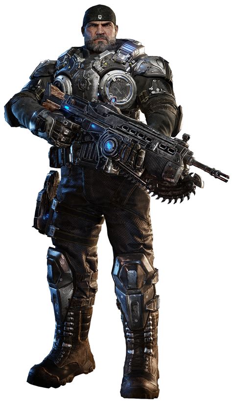 Marcus Fenix PNG Photo